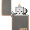 Rustik Bronz zippo Logosu