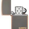 Rustik Bronz zippo Logosu