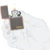 Rustik Bronz zippo Logosu