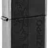 Siyah Deri Amblem – zippo Tasarımı
