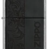 Siyah Deri Amblem – zippo Tasarımı
