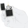 Siyah Deri Amblem – zippo Tasarımı