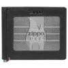 Siyah Deri Cüzdan – zippo 1932 Metal Plaka Tasarımı