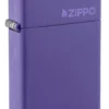 Slim® Mor Mat zippo Logosu