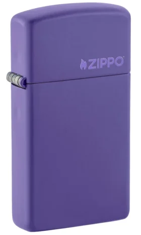 Slim® Mor Mat zippo Logosu