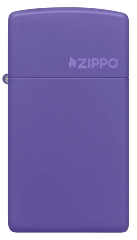 Slim® Mor Mat zippo Logosu