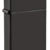 Slim® Parlak Siyah zippo Logolu