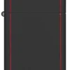 Slim® Siyah Mat, Kırmızı Kenarlı