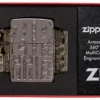 Ters Oyma Zippo Tasarımı