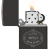 zippo Plak Tasarımı